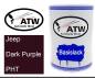 Preview: Jeep, Dark Purple, PHT: 500ml Lackdose, von ATW Autoteile West.